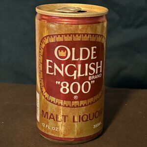 Olde English 800 Malt Liquor vintage beer can